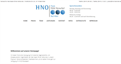 Desktop Screenshot of hno-henschel.de